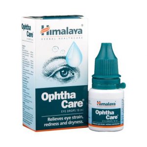 Глазные капли Оптакейр, 10 мл, производитель Хималая; Ophthacare eye drops, 10 ml, Himalaya