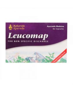 Лейкомап, мочеполовая и репродуктивная система, 60 кап, производитель Махариши Аюрведа; Leucomap, 60 caps, Maharishi Ayurveda