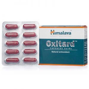 Натуральный антиоксидант Окситард, 30 кап, производитель Хималая; Oxitard, 30 caps, Himalaya
