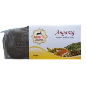 Аюрведическое мыло Ангараг, 100 г, производитель Гомата; Angarag Natural Bathing Soap, 100 g, Gomata