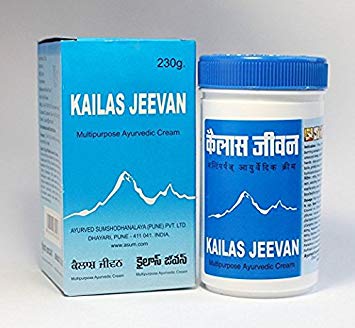 Аюрведический Крем Кайлаш Дживан, 230 г, производитель Аюрведа Самшодханалая; Kailas Jeevan, 230 g, Ayurved Sumshodhanalaya