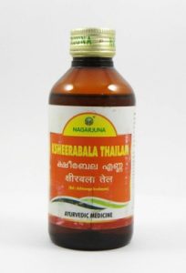 Успокаивающее аюрведичекое масло Кширабала Тайлам, 200 мл, ; Kshirabala Tailam, 200 ml, Nagarjuna Ayurveda