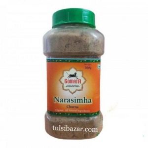 Нарасимха Чурна, для лечения острых и хронических болезней, 300 г, производитель Гомата; Narasimha Churna, 300 g, Gomata Products