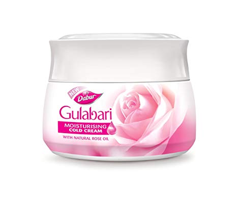 Охлаждающий крем для лица с маслом розы Гулабари, 55 мл, производитель Дабур; Gulabari moisturising cold cream, 55 ml, Dabur
