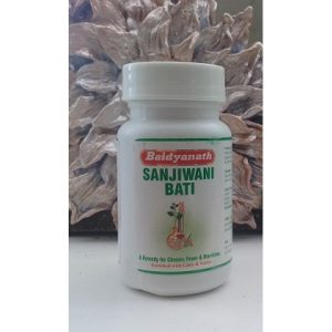 Сандживани Вати - противовирусное средство, 80 таб, производитель Байдьянатх; Sanjivani Bati, 80 tabs, Baidyanath