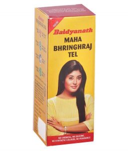Масло для волос Махабрингарадж, 100 мл, производитель Байдьянатх; Mahabhringraj Oil, 100 ml, Baidyanath