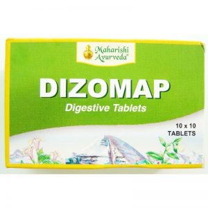 Дизомап, улучшает пищеварение, 100 таб, производитель Махариши Аюрведа; Dizomap, 100 tabs, Maharishi Ayurveda
