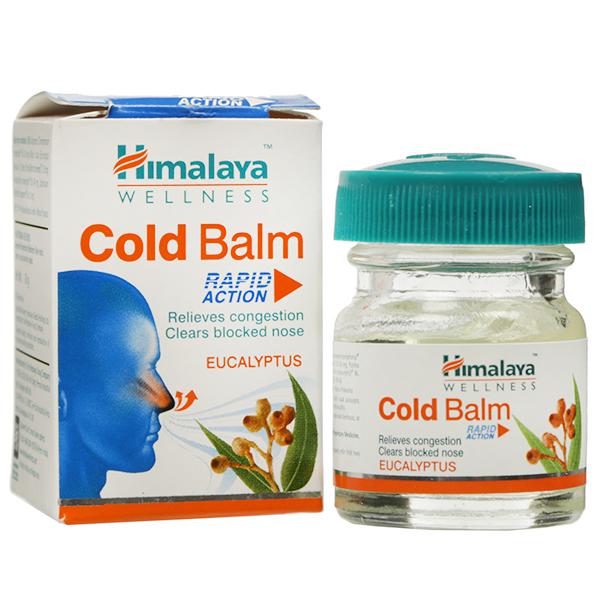 Бальзам от простуды и головной боли Колд Балм, 10 г, производитель Хималая; Cold Balm, 10 g, Himalaya