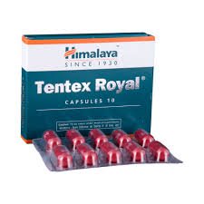 Тантекс Роял, мужское здоровье, 10 кап, производитель Хималая; Tentex Royal, 10 caps, Himalaya