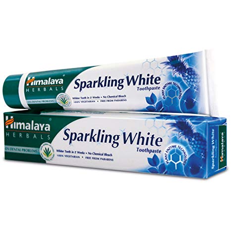 Зубная паста с отбеливающим эффектом Спарклинг Вайт, 80 г, производитель Хималая; Sparkling White Toothpaste, 80 g, Himalaya