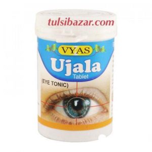 Аюрведические таблетки для зрения Уджала, 100 таб, производитель Вьяс; Ujala, 100 tabs, Vyas
