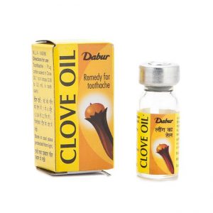 Натуральное масло гвоздики, 2 мл, производитель Дабур; Clove Oil, 2 ml, Dabur